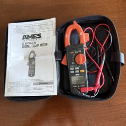 Ames 600v Cat III  Digital Clamp Meter