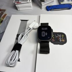 Apple Watch Ultra 2 Milanese Loop Space Black 100% Battery Health