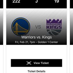 Warriors Vs Kings Feb 21, 2025 
