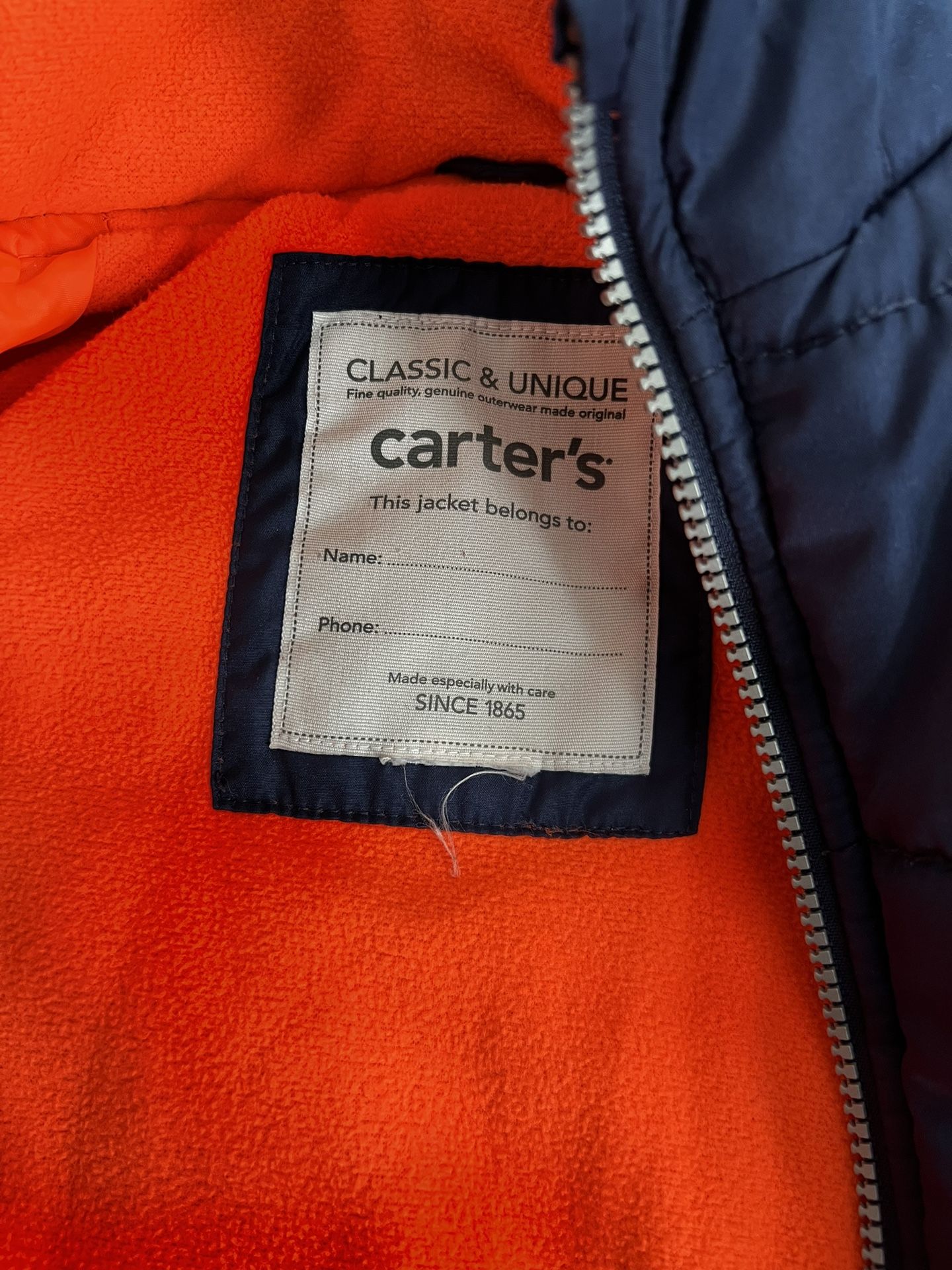 Waterproof Kids Jacket With Fleece Inner