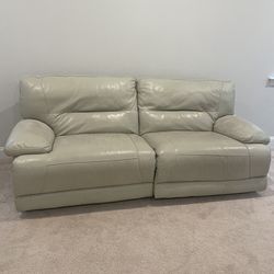 Automatic Reclining Couch and TV Stand