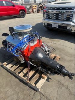 454 big block Chevy th400 HD transmission