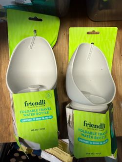 Friendli foldable travel water bottles