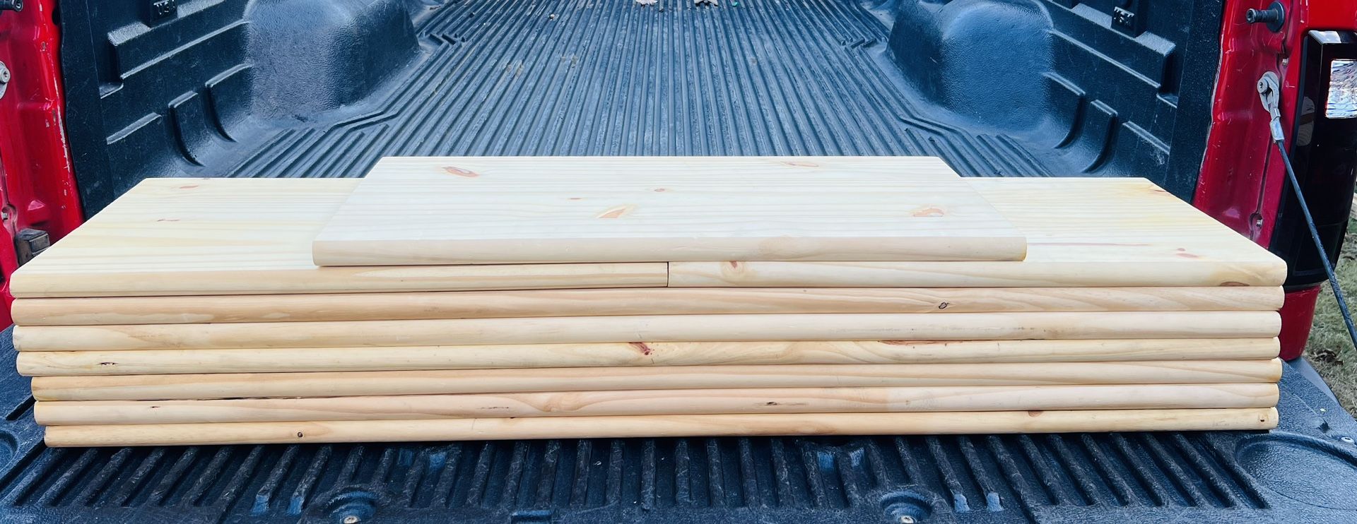 Tread Pine Plain 48" x 11 and 3/8"