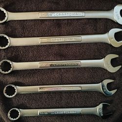 Craftsman SAE Combination Wrench Set