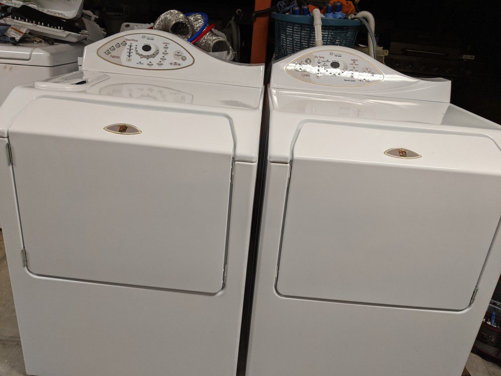 Maytag Neptune washer and electric dryer
