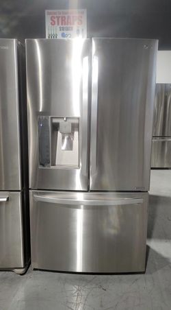 LG 3-Door Stainless Steel Refrigerator
