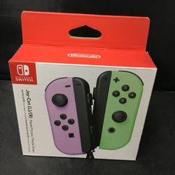Official Nintendo Switch Joy-Con (L)/(R) - Pastel Purple/Pastel Green