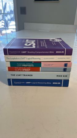 LSAT Prep books