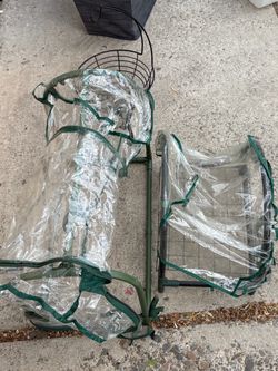Portable Mini Greenhouse with Clear Cover