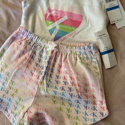 Calvin Klein Baby Girl Set
