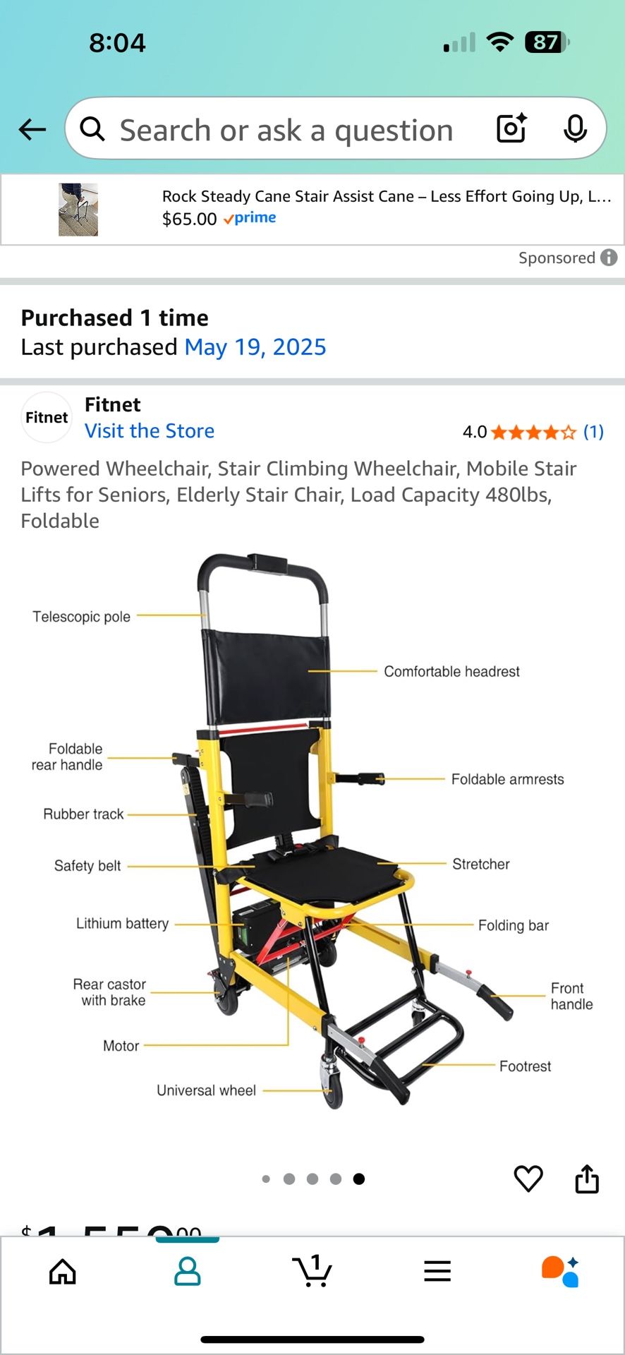 Powered wheelchair