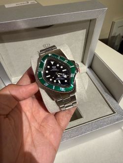 Laarvee green Diver Watch