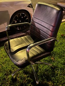 Black Office Chair- Used