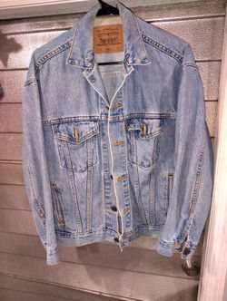 Levi's Denim Jacket Size Large