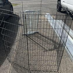 Crate, Playpen And Gate 
