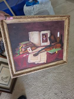 Hand painted picture