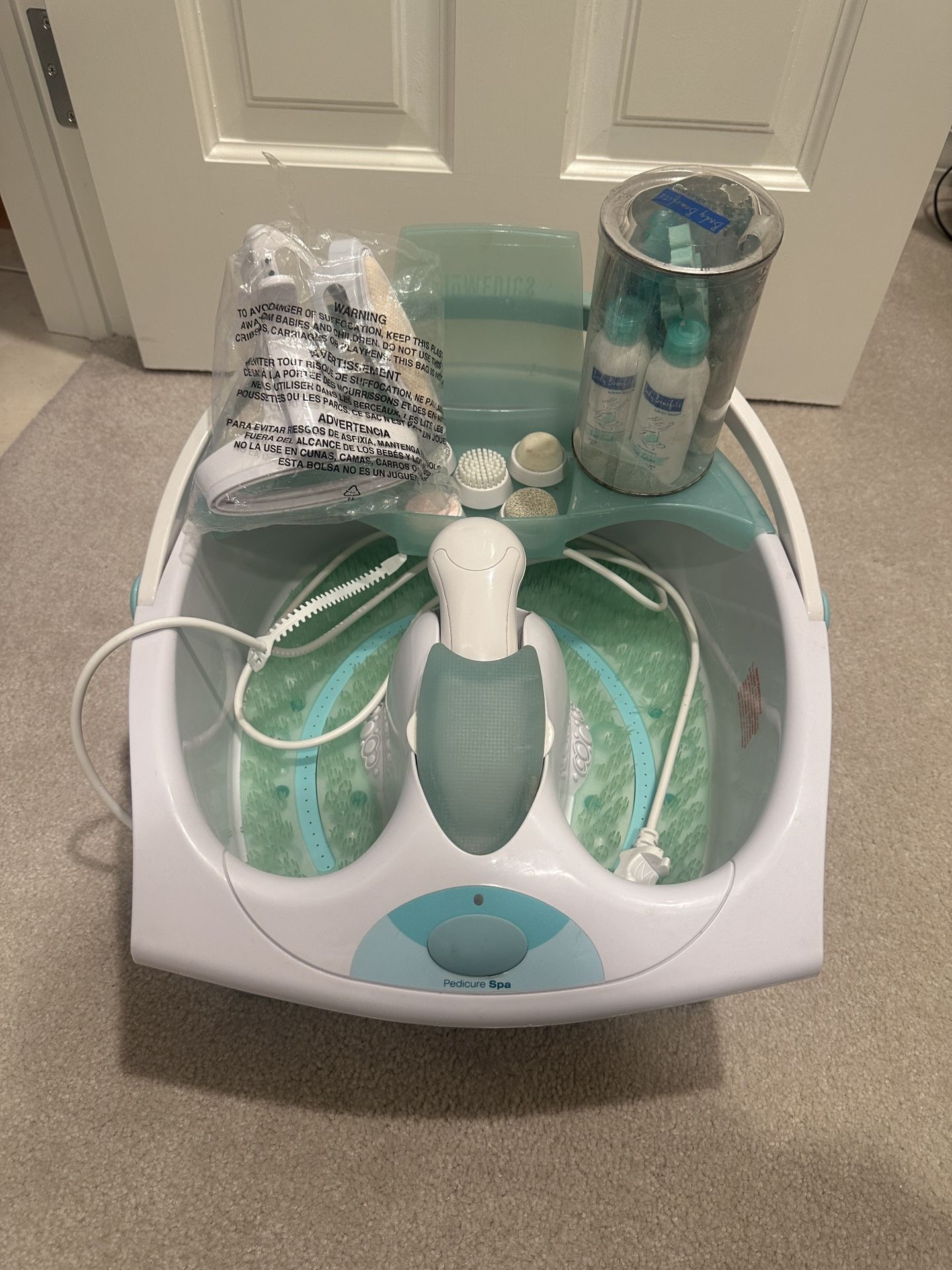 Foot Bath & Pedicure Kit