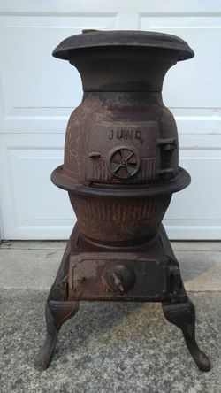 Vintage JUNO Pot Belly Cast Iron Stove for Sale in Signal Mountain, TN -  OfferUp