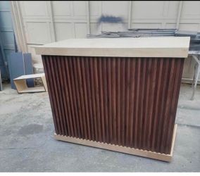 Wooden bar