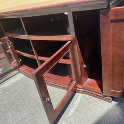Tv  Stand  Color Cherries  Solid Wood