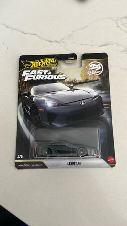 Hot wheels Fast & Furious Lexus LFA