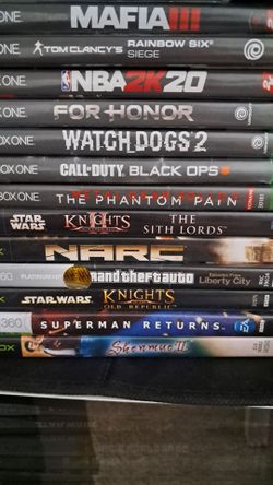 Xbox Games lot