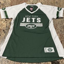 NEW New York Jets Women’s Size Large Shirt, Jersey Nfl Team Apparel Size Large