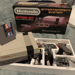 Nintendo NES Entertainment system Console complete in box