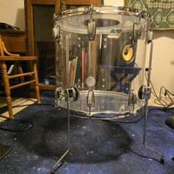 Ludwig Vistalite Clear 18" Floor Tom