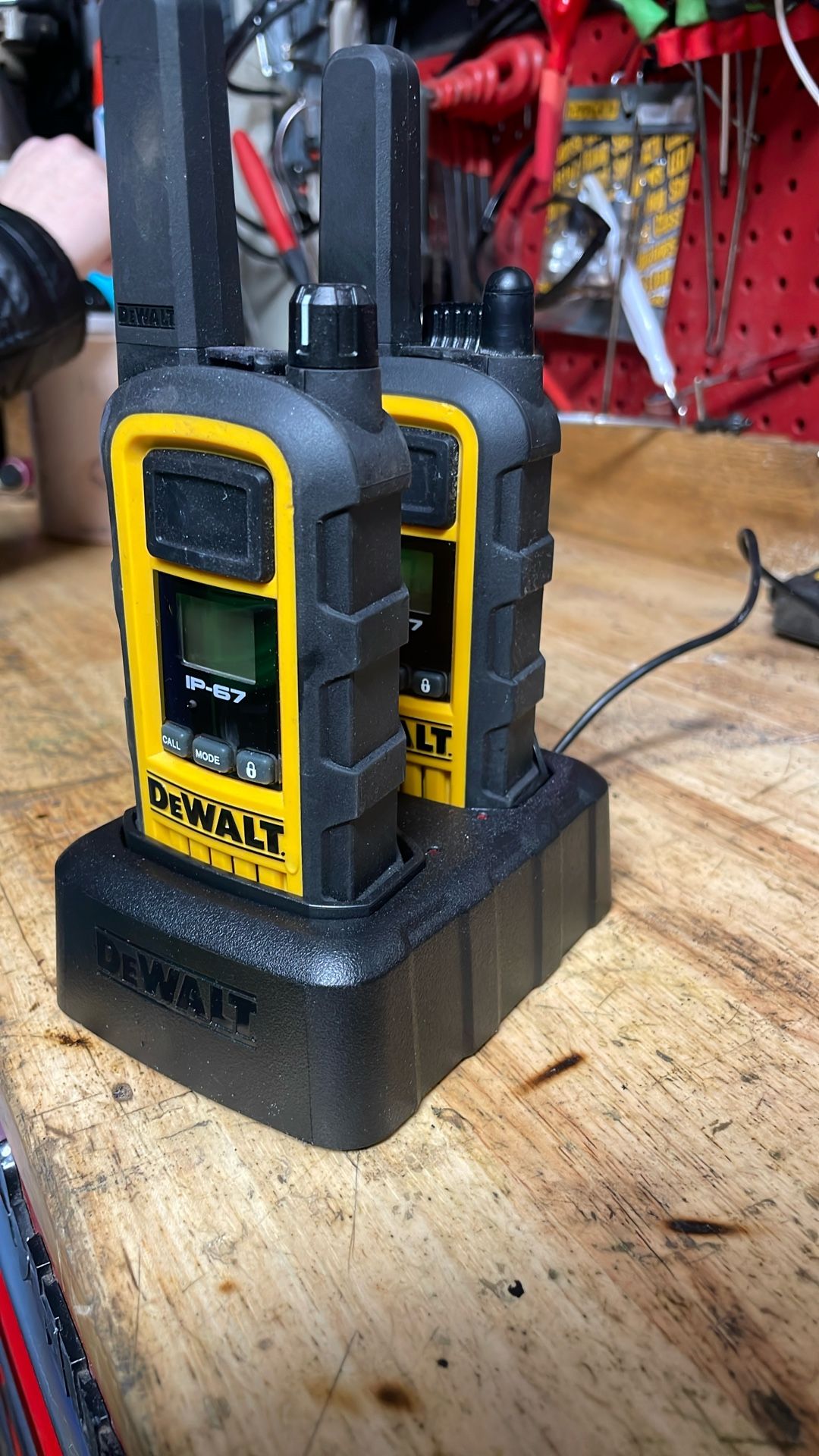 Dewalt IP-67 Walkie Talkies
