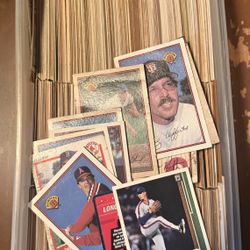 Mix Bin Of Baseball Cards 