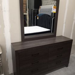 Dresser And Mirror