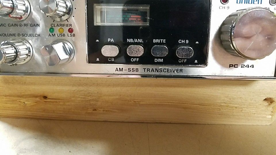 COBRA/UNIDEN PC 244 AM-SSB CB RADIO