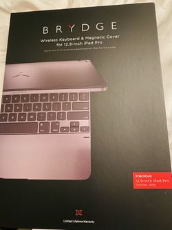 Brydge Wireless keyboard 12.9in Ipad Pro (2018)