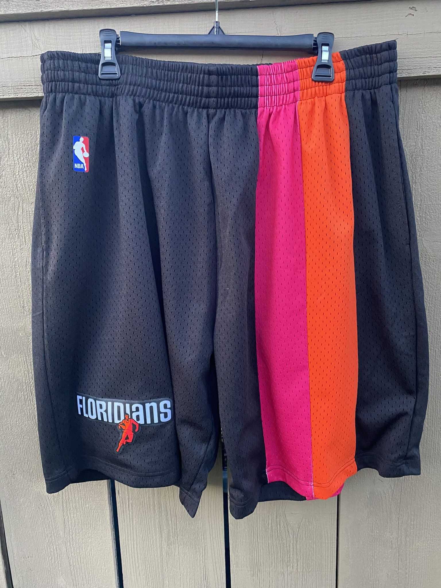 Miami Floridians Heat Mitchell & Ness Swingman Shorts Size 1XLB