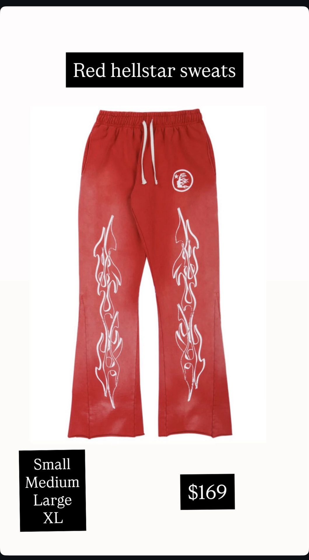 HELLSTAR FLARE SWEATPANTS
