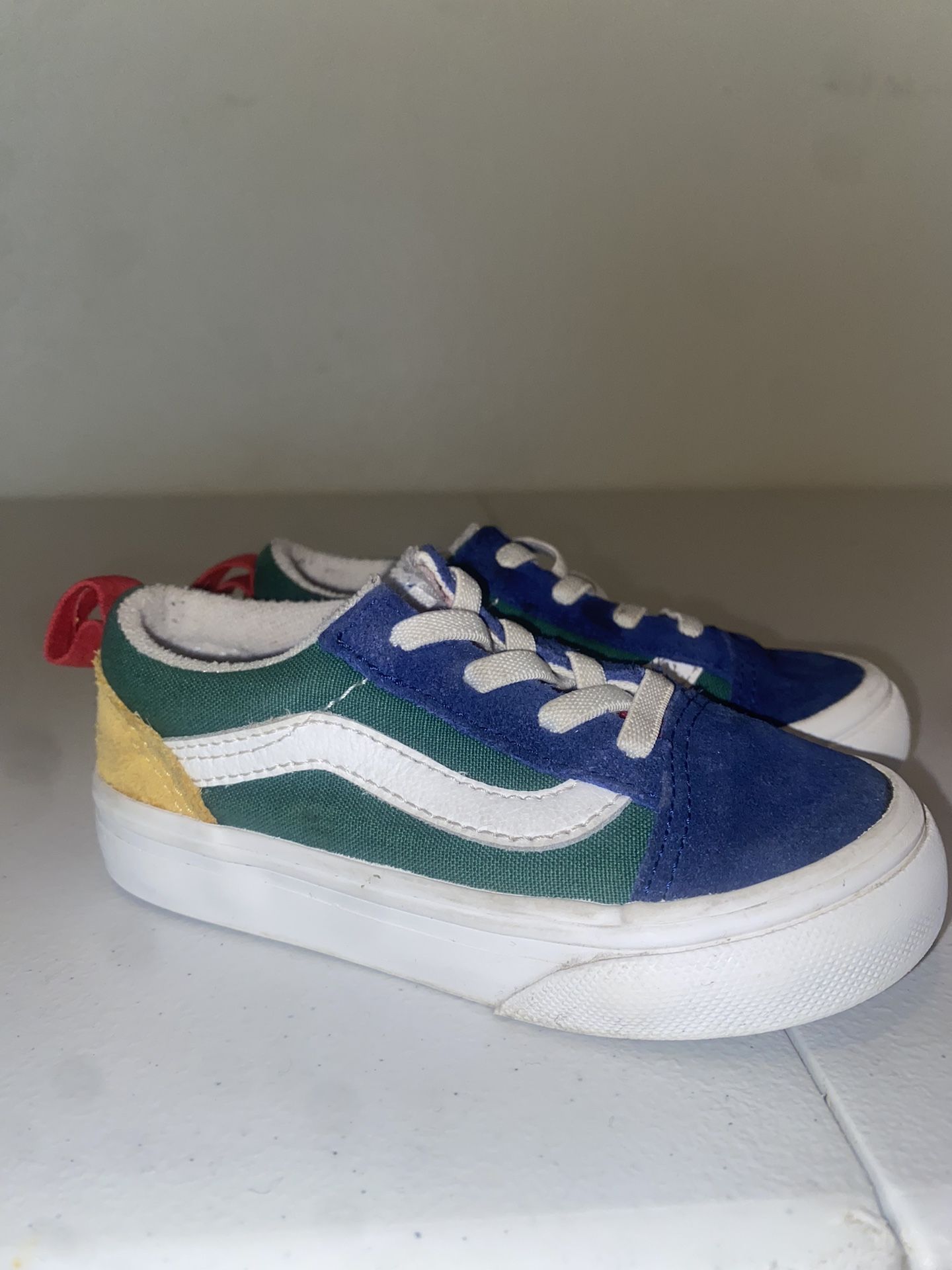 VANS Old Skool Yacht Club Green Blue Yellow