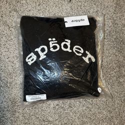 Black VVS Sp5der Hoodie