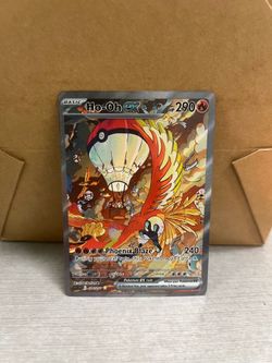 Non TCG Pokemon Ho-Oh ex Fan Art Card