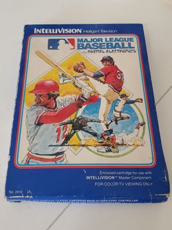 Vintage Lot of Coleco Intellivision Game Cartridges