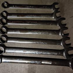 Snap On 7 Piece Wrench Set 