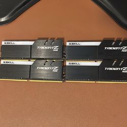 32gb DDR4-3200 TridentZ RGB RAM 4x8