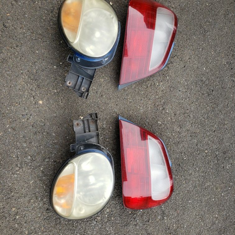 Subaru Front And Tail Lights For 2002 Wrx
