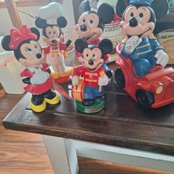 Vintage Mickey Mouse Banks