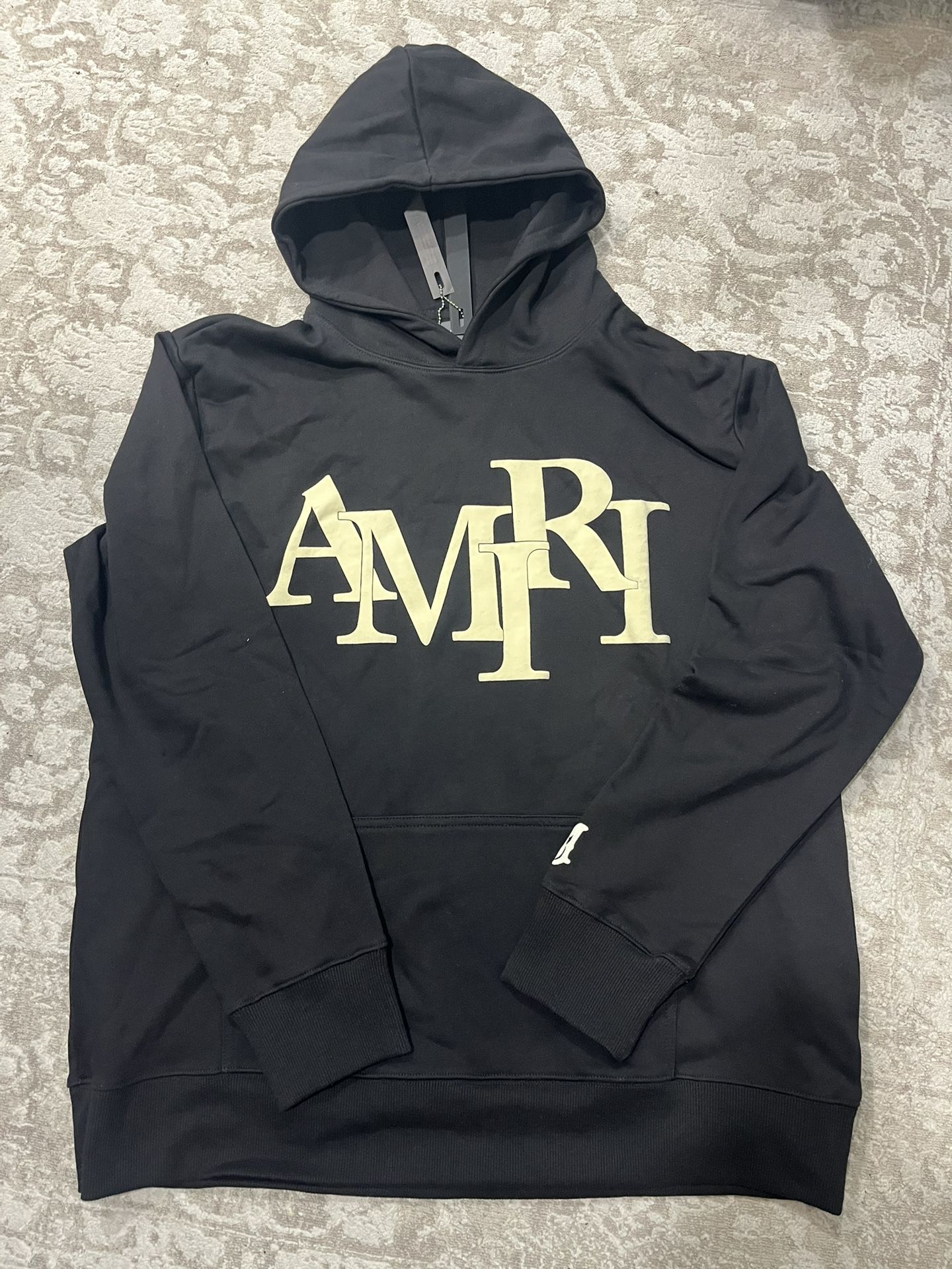BRAND NEW AMIRI Hoodie Navy Blue Size L