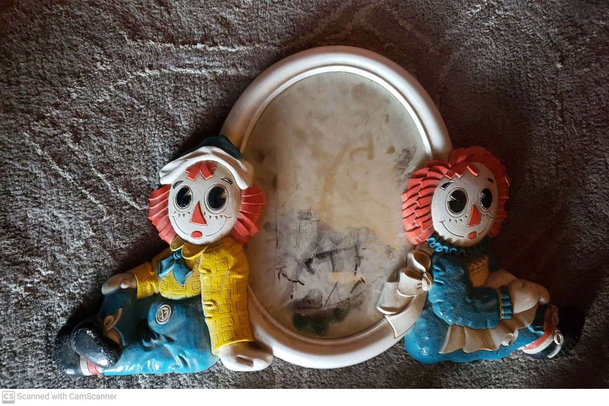 Raggedy Ann Andy Collectors Mirror