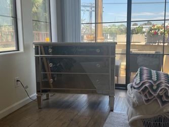 Mirrored Glam Dresser