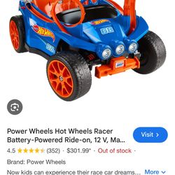 Power Wheels Hot Wheels Racer 12v Ride-On Car