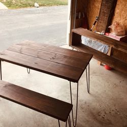 Rustic Dining Table Set